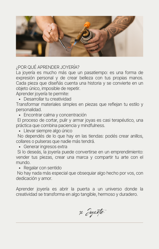 JoyArte: Joyeria desde cero
